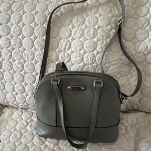 Nicole Miller Gray Shoulder Bag